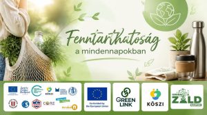 Fenntarthatóság a mindennapokban – Előadás és Green Play Corner · 2026. szeptember 20